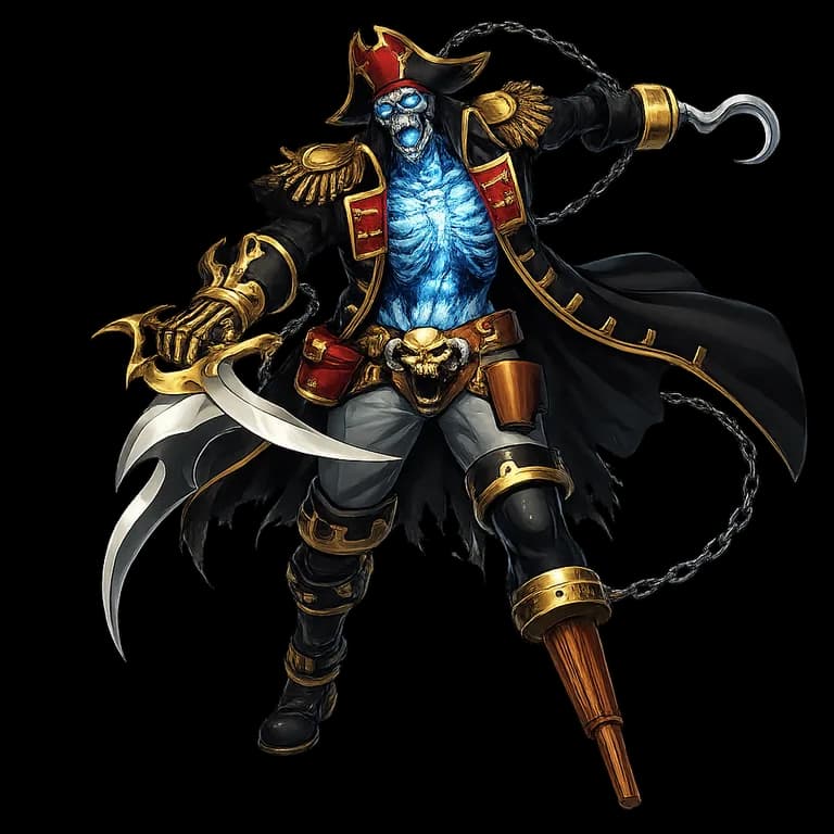Senoj-Yvad, Cursed Pirate